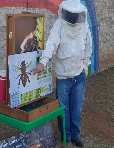 Meeting the beekeeper